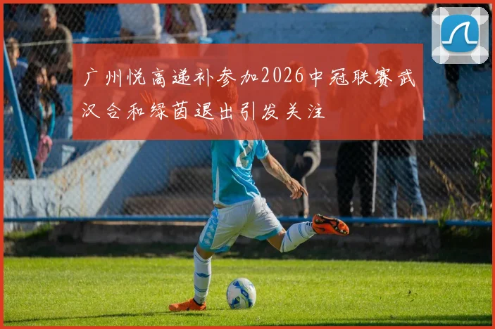 广州悦高递补参加2026中冠联赛武汉合和绿茵退出引发关注